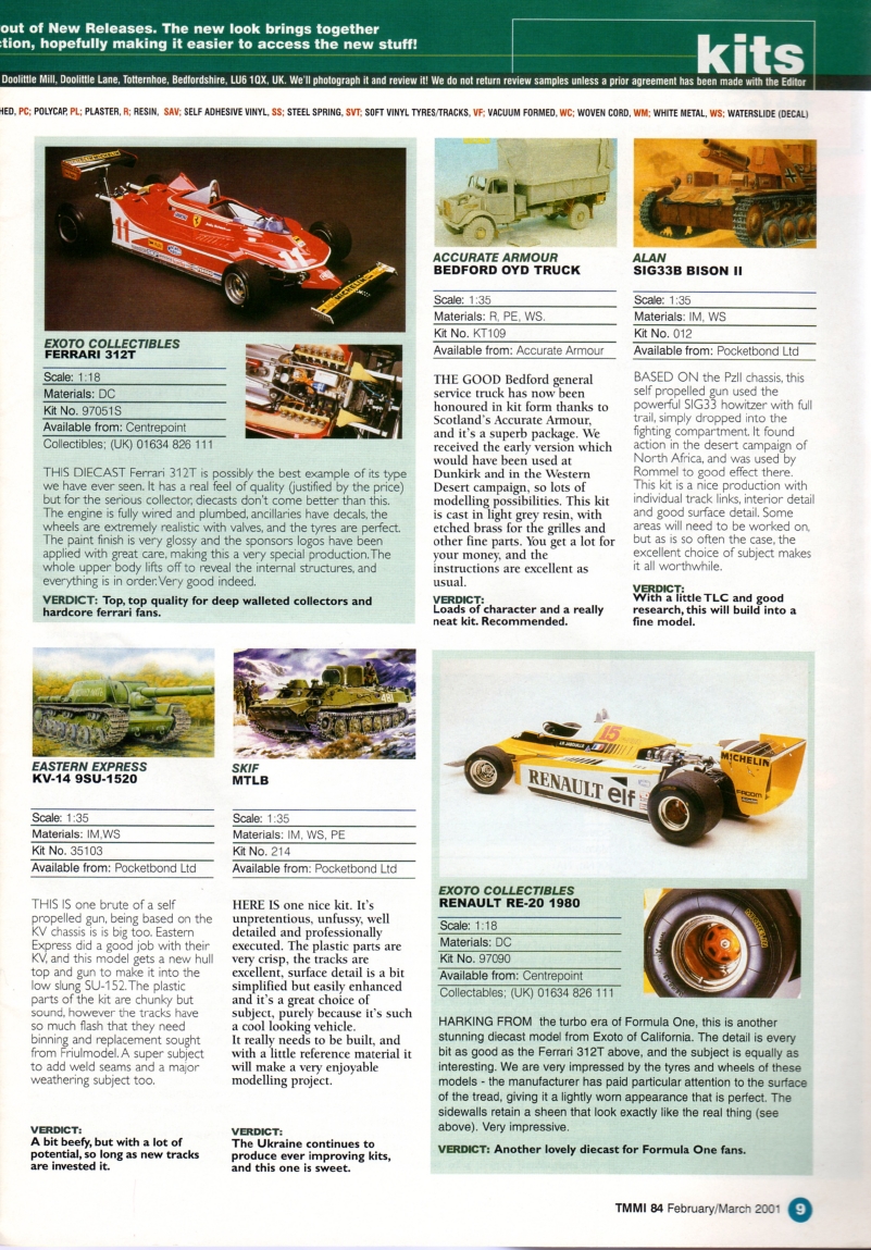 Tamiya Model Magazine 084 (2001-02)